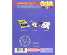 Je suis en CP : 3 aventures pour progresser en lecture (niveau 2) : La remplaçante ; Jour de piscine ; Le bras cassé. Avec 2 accroches de porte, 8 étiquettes, 1 marque-page, 22 autocollants