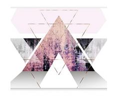 murando - Papier peint intissé Geometrique 300x210 cm - Trompe l oeil - Tableaux muraux - déco – XXL – Geometrique Abstrait a-A-0334-a-a