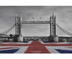 GB eye 61 x 91,5 cm Motif Tower Bridge-Tanya Chalkin Poster Maxi couleurs assorties