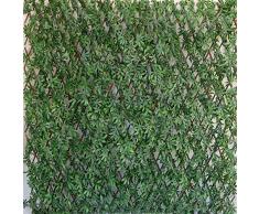 Tenax Haie Artificielle avec Feuilles Treillis Extensible en Saule, Divy 3D X-Tens Acer Palmatum, 1 x 2 m, Vert