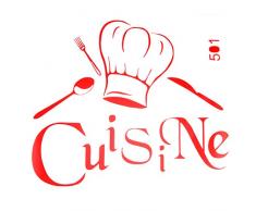 LUFA Bricolage Cuisine créative Decal Décoration Décoration Autocollants Cuisine Chef Autocollants en vinyle vinyle autocollants Papier Peint Autocollant Mural