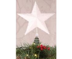 Christmas Concepts® - Étoile Blanche Brillante de 28 cm - Décorations de Noël de