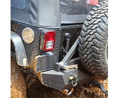 Support de plaque d'immatriculation arrière de voiture américaine Support de montage d'étiquette de licence légère avec lampe de lumière pour Jeep Wrangler