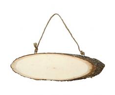 Greehome Plaque de porte en bois à graver soi-même