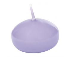 SENTIFLORE 6BGD009VI Lot de 10 Bougies Flottantes Paraffine Violet 8 x 8 x 13,5 cm