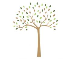 Arbre bois stickers muraux par Stickerscape - Autocollants (Choix 1)