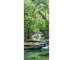Poster Sticker de Porte la Foret Demeraude 85 x 205 cm | Déco Murale Qualité HD Scenolia