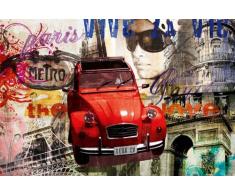 1art1 304490 Empire Poster Paris 2CV 91,5 cm x 61 cm
