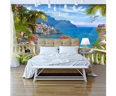 murando Papier peint intissé 350x256 cm Décoration Murale XXL Poster Tableaux Muraux Tapisserie Photo Trompe loeil Italie paysage nature c-B-0101-a-a