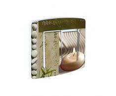 Interrupteur décoré Double va et Vient : Bougie Zen