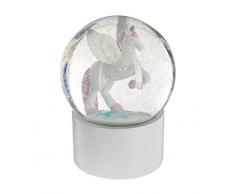Atmosphera - Boule a Neige Licorne D10 cm