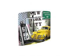 Interrupteur décoré New York Yellow Cab