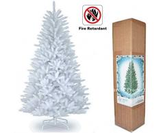 Gift 4 All Occasions Imperial Sapin de NoÃ«l Artificiel avec Support en mÃ©tal Blanc 1,5 m