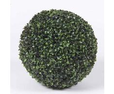 artplants.de Boule de buis Artificiel Heinz, Grille Plastique, Ø 27,5cm - buis Plastique - buis déco