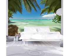 murando – Papier peint intissé – 400x280 cm – Papier peint – Trompe l oeil - Tableaux muraux – Déco – XXL– nature mer Palms c-A-0055-a-a