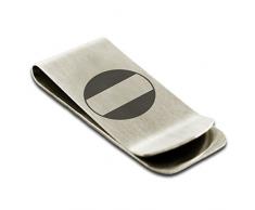 Acier Inoxydable Cimier Samittaï Nitta Porte-Carte de crédit avec Pince à Billets