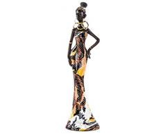 AVENUELAFAYETTE Statuette Figurine Femme Africaine - 24 cm (M1)