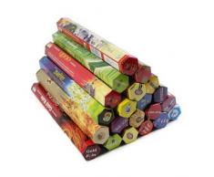 Coffret de 200 bâtonnets dencens de lInde - des Senteurs mélangées Tulasi ou Hem