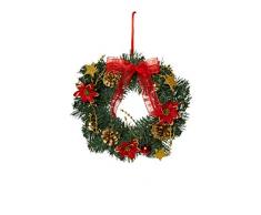 Heitmann Deco Couronne de Noël – Couronne de porte de Noël – Couronne décorative en sapin
