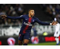 Affiche du footballeur de Paris Saint Germain Kylian Mbappé - 11266 (A3 - A4 - A5), A3