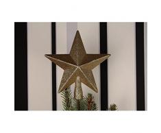 Cimier pointe de sapin étoile pailletée