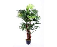 Meilleur artificielle 1,2 m/120 cm Spider doigt palmier Tropical Bureau véranda Jardin Intérieur Extérieur Plant