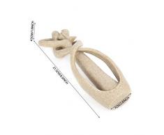 Statue De Grès, Grès À La Main Baiser Amoureux Couple Statue Sculpture Abstraite Statue Art Artisanat Décoration