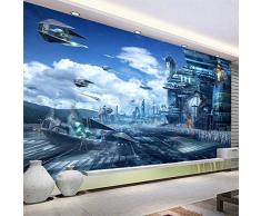 Murimage Papier Peint,Fantasy HD Murale Création Science-Fiction Star Wars Kids Wallpaper Photo Chambre Salon Mur Fresque Papier 3D-60Cm (H) X 80Cm (W)