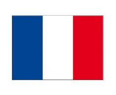 MaxFlags® Drapeau autocollant France, drapeau français, 5 pcs - 7 x 10 cm