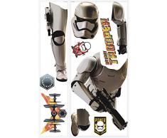 Thedecofactory RMK3150GM Stickers Star Wars EP VII Stormtrooper GÌANT ROOMMATES REPOSITIONNABLES (113X56CM), Vinyle, Multicolore, 104 x 46 x 0,1 cm