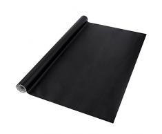 Eachgoo Adhésif Tableau Noir Sticker Ardoise Autocollant Mural Papier 44.5 x 210cm avec 5 craies