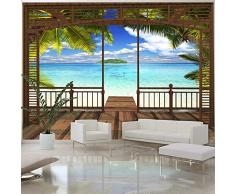 murando Papier peint intissé 300x210 cm - Papier peint intissé 100x70 cm Décoration Murale XXL Poster Tableaux Muraux Tapisserie Photo Trompe l'oeil Nature Paysage Mer c-C-0099-a-a