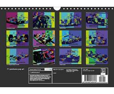 F1 Peintures Pop Art 2018: Serie De 12 Tableaux Style Pop Art Sur Une Selection Des Plus Belles Formules 1.