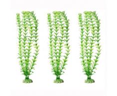 Plantes artificielles en plastique pour Aquarium ornements décor