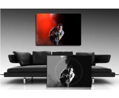 Reproduction de clés linkin park 100 x 70 cm de bansky toile sur châssis), pop-art, peintures, art, posters, photos en décoration-deko. musique-stars de cinéma