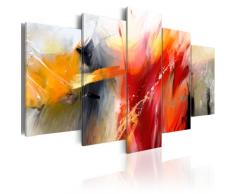 murando – Impression sur toile 200x100 cm - 5 pieces - Image sur toile - Images - Photo - Tableau - motif moderne - Décoration - tendu sur chassis - abstraction abstrait 0101-57
