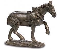 Katerina Prestige Statuette Cheval Clydesdale - 19 cm