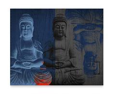 murando Papier peint intissé 300x231 cm Décoration Murale XXL Poster Tableaux Muraux Tapisserie Photo Trompe loeil Buddha 10040907-45