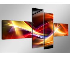 bestpricepictures 160 x 70 cm impression sur toile abstrait 6531-SCT peinture/image/tableau/decoration sur châssis