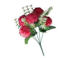Ogquaton Premium Qualité 1 Bouquet Artificiel Chrysanthème Fleur Home Office Party De Mariage Décor Photo Props Rose
