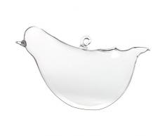 Musykrafties 10,9 cm Bird Terrarium en verre Pot de Conteneur de vase Bougeoir Aquarium avec crochet Grande