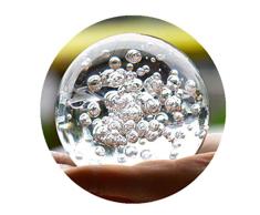 Cristal Billes de verre fontaine à eau bulle boule feng shui verre décoratif boules Maison intérieur Fontaine à Eau Figurines (60mm)