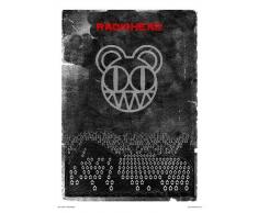 onthewall Radiohead Pop Art Poster Print par Perruque (048)