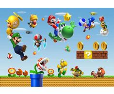 Papier Peint Enfant Géant Mario - 350x250cm