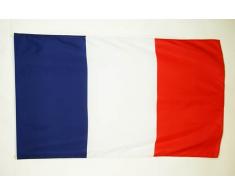AZ FLAG Drapeau France 90x60cm - Drapeau français 60 x 90 cm - Drapeaux