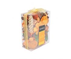 Sentiflore 6DPO031 Pot Pourri de DÃ©coration, Orange