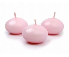 Lot de 20 Bougies flottantes - Rose - 4cm - 2h dautonomie - 362