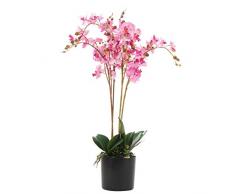 Leaf LEAF-7044 Plante Artificielle Orchidée réaliste Rose 60 cm, 60cm Pink