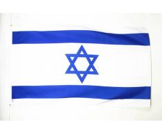 DRAPEAU ISRAËL 150x90cm - DRAPEAU ISRAÉLIEN 90 x 150 cm - DRAPEAUX - AZ FLAG