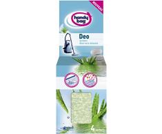 Handy Bag DÃ©o Perles, pour Aspirateurs avec et sans Sac, Perles DÃ©sodorisantes parfumÃ©es, Senteur Aloe Vera Relaxant, Lot de 4 Sachets
